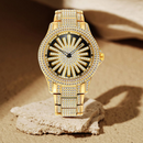 ⌚ 50% DE DESCONTO AGORA! 💎 Relógio Iced-Out Masculino com Mostrador Giratório – Cristais Brilhantes, Quartzo Preciso e Vidro Mineral Resistente ✨