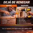 [PROMOÇÃO] Furadeira e Parafusadeira Industrial sem Fio - 2 baterias + maleta + acessórios 🔥