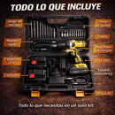 [PROMOÇÃO] Furadeira e Parafusadeira Industrial sem Fio - 2 baterias + maleta + acessórios 🔥